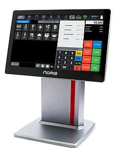 LK-133 Touch POS with Stand, 10" Customer Display
