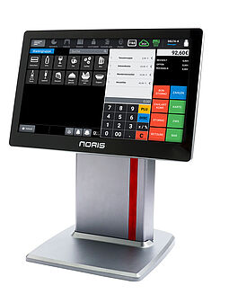 LK-133 Touch POS with Stand, 10" Customer Display